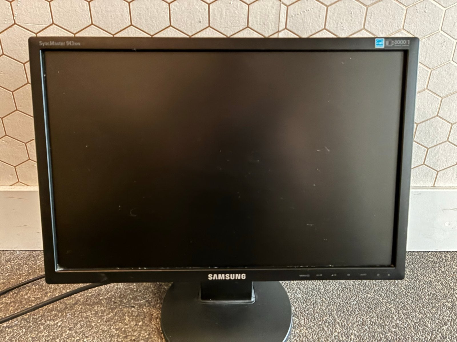 Samsung SyncMaster 943NW Monitor - Gebruikt, Ophalen, VGA, 60 Hz of minder, Gebruikt