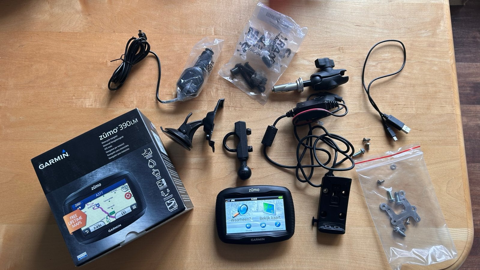 Garmin Zumo 390LM Motorfiets Navigatie, Ophalen, Nieuw