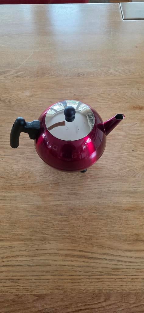 Theepot RVS Bredemeijer 1,2L als Nieuw!, Huis en Inrichting, Keuken | Potten en Pannen, Ophalen of Verzenden, Nieuw, Rvs, Pot, Bus of Blik