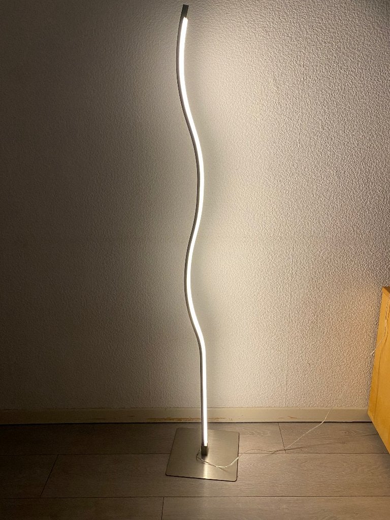 Vloerlamp, led lamp , modern, Livorno, Ophalen, Gebruikt, Metaal, 100 tot 150 cm