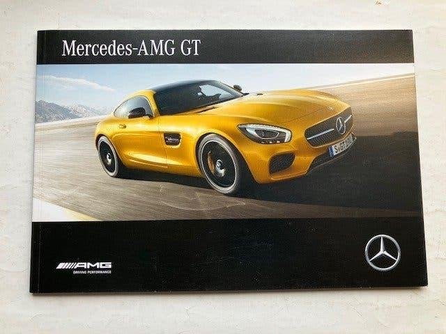 Mercedes-AMG GT      Brochure    -   Nederlands    2016, Ophalen of Verzenden, Zo goed als nieuw, Mercedes