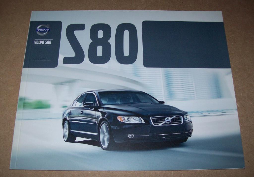 brochure Volvo S80 modellen 2013, Ophalen of Verzenden, Nieuw, Volvo