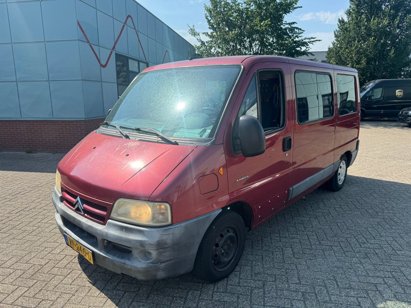 Citroën Jumper 2.0 HDI  2002 INVALIDEBUS EXPORT, Voorwielaandrijving, Stof, Zwart, 4 cilinders