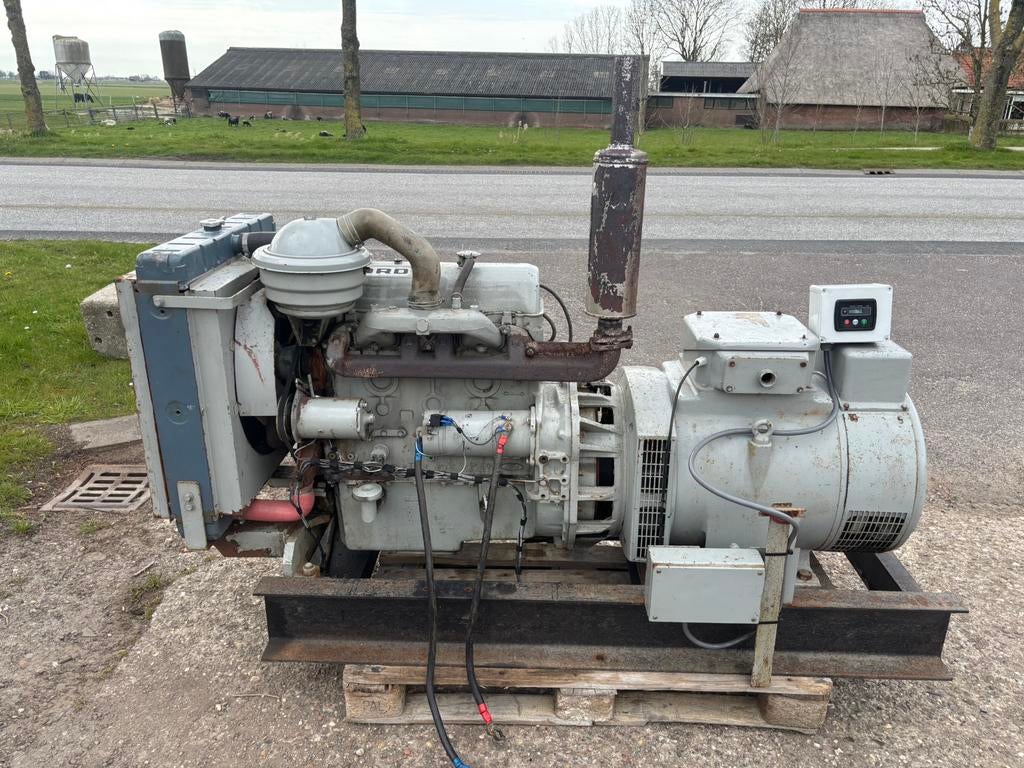 40 KVA aggregaat 230/400 Volt Ford diesel generator, Ophalen, Gebruikt, Elektrisch startend, Dieselolie