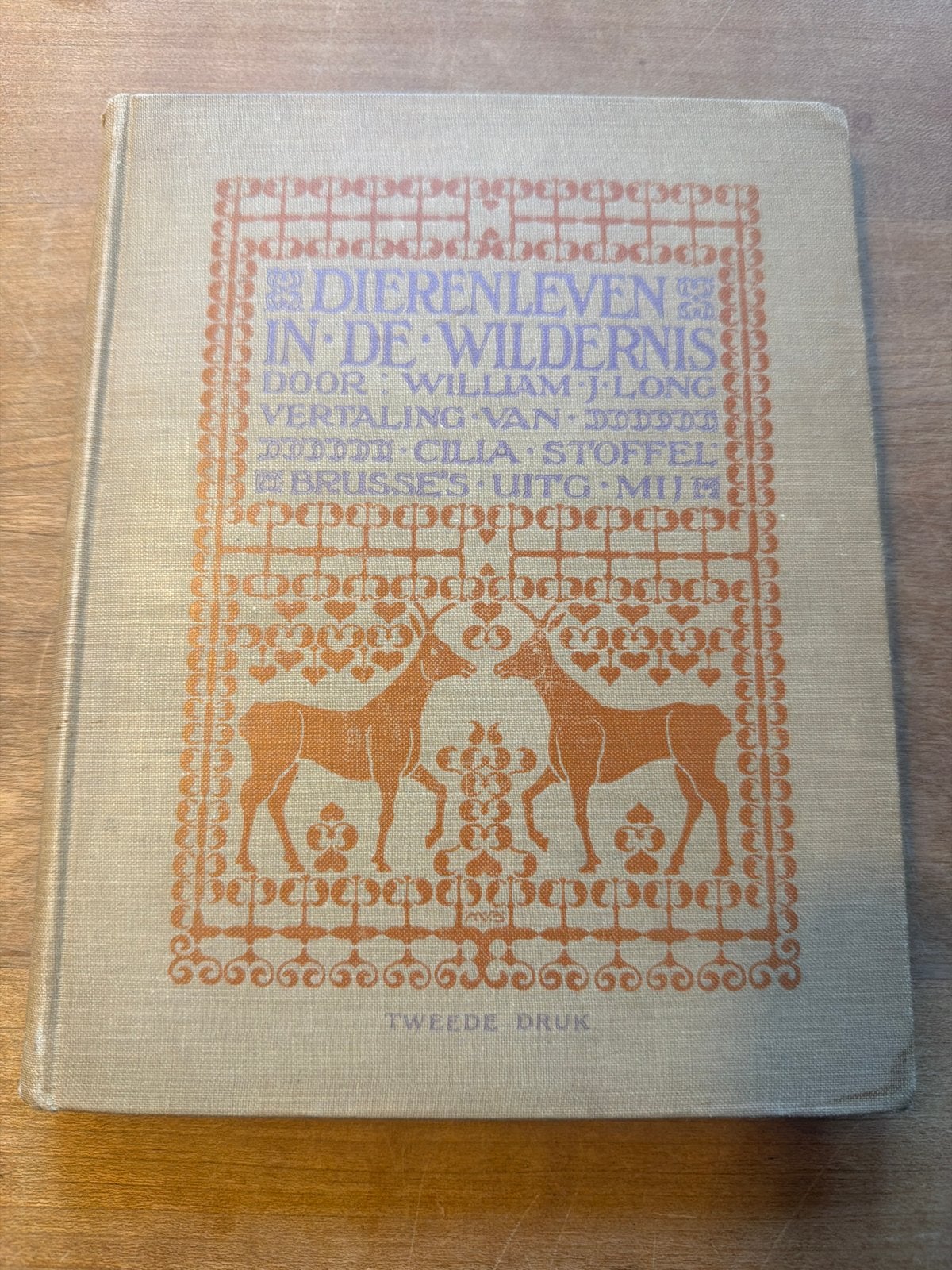 Dierenleven in de Wildernis - William J. Long (Tweede Druk), Boeken, Ophalen of Verzenden, Gelezen, Natuur algemeen