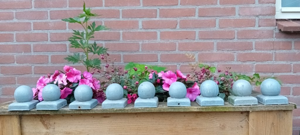 Paalkap verzinkt, Tuin en Terras, Palen, Balken en Planken, Ophalen, Gebruikt, 180 tot 250 cm, Palen