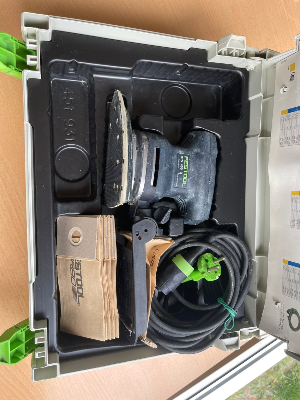 ️ ⭐️ Festool schuurmachine (werkt naar behoren) ⭐️, Ophalen of Verzenden, Gebruikt, Minder dan 600 watt, Vlakschuurmachine