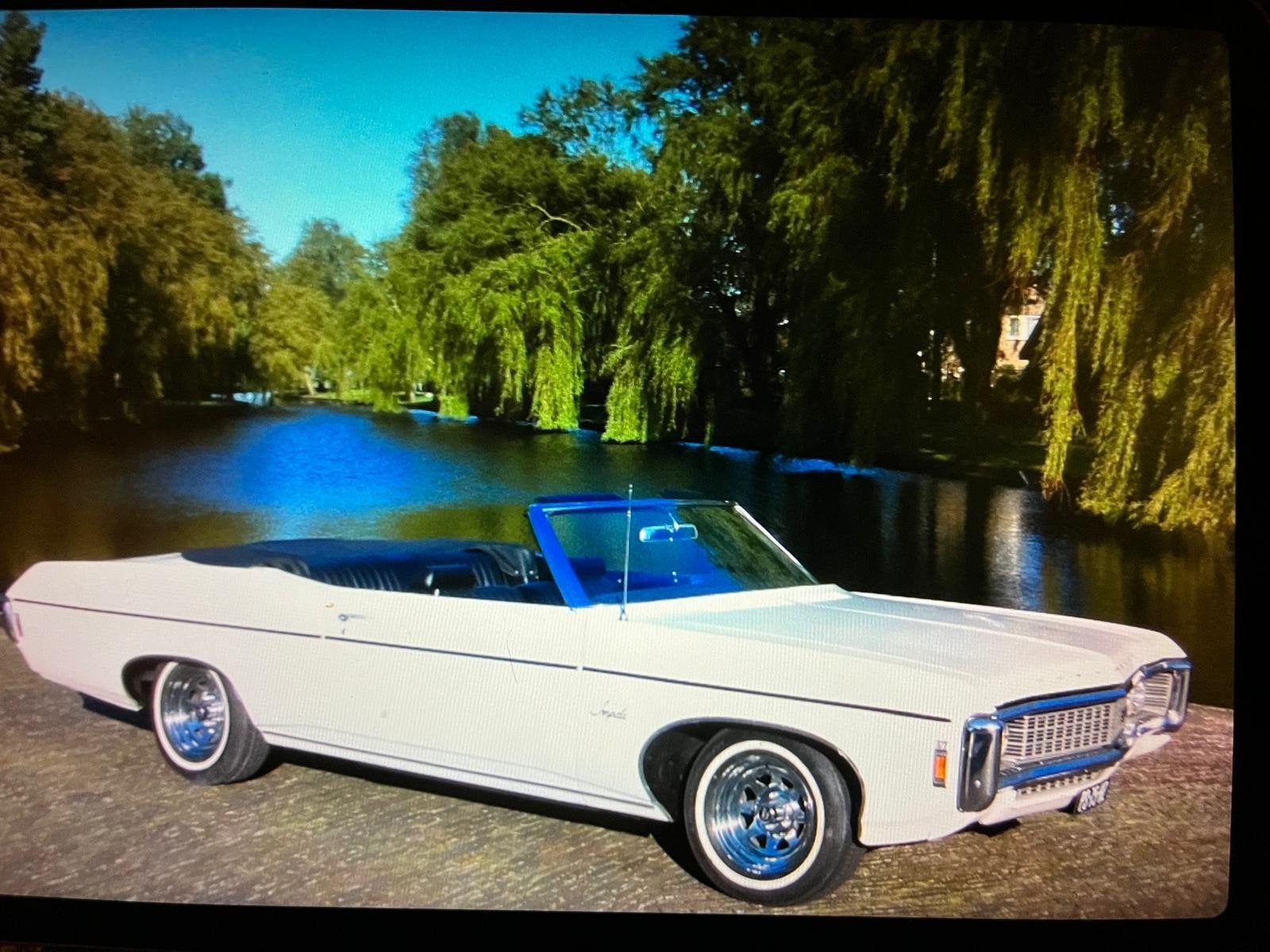 Chevrolet Impala 1969 Wit, Auto's, Chevrolet, Automaat, Achterwielaandrijving, Cabriolet, Wit