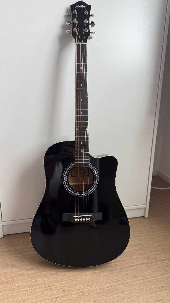 Acoustic Guitar Moukey, Ophalen, Zo goed als nieuw, Klassieke of Spaanse gitaar
