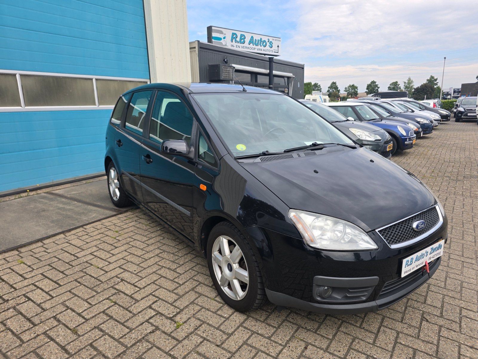 Ford C-Max 1.6 Ti-vct 2006 Zwart, Voorwielaandrijving, 1596 cc, Zwart, 4 cilinders
