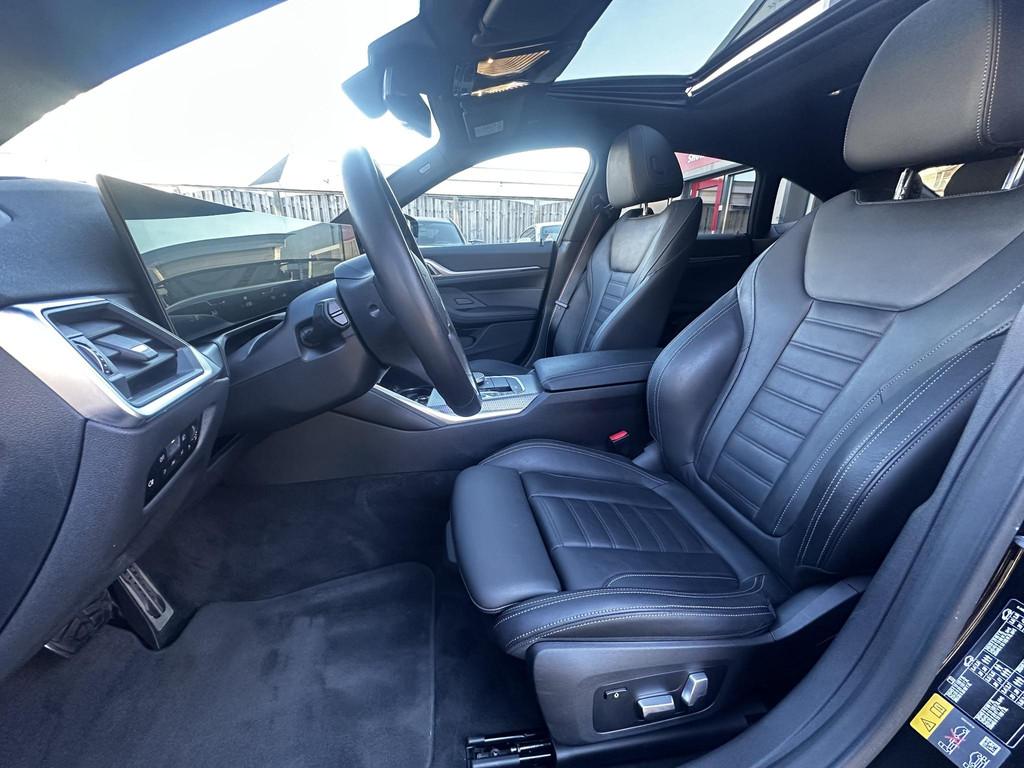 BMW i4 M50 M-Sport 544pk 84 kWh, Auto's, BMW, 110 €/maand, Zwart, Vierwielaandrijving, Te koop