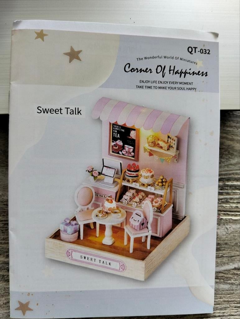 Poppenhuis DIY sweet talk, Ophalen of Verzenden, Nieuw, Miniatuur