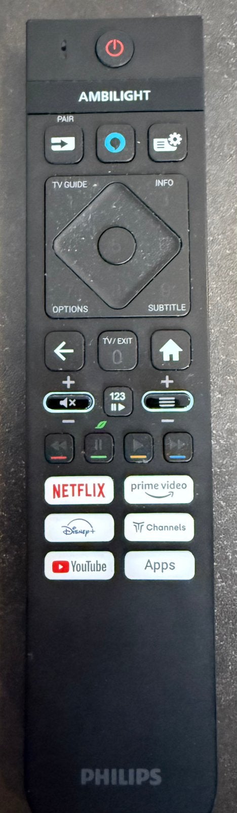 Originele Phillips afstandbediening, Audio, Tv en Foto, Afstandsbedieningen, Ophalen, Zo goed als nieuw