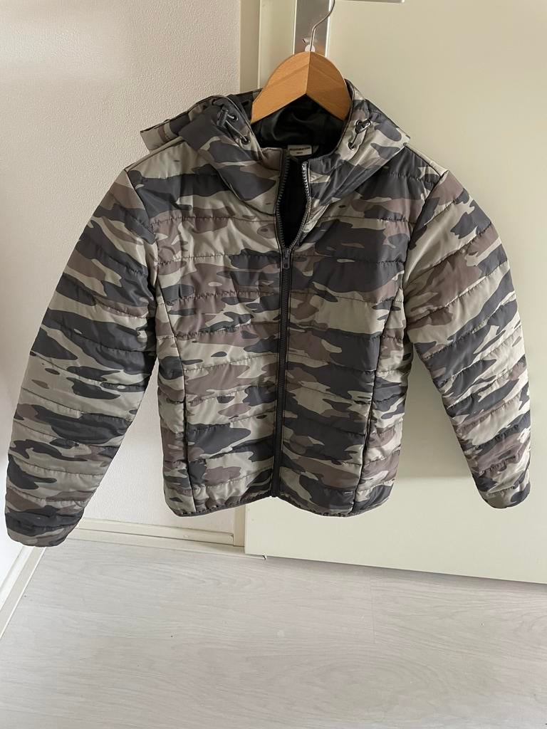 Mooie zgan leger print jas, maat S, Ophalen of Verzenden, Zo goed als nieuw, Maat 36 (S), Overige kleuren