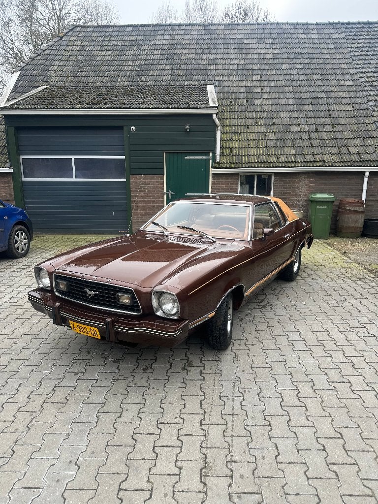 Ford Mustang Mach II, Bruin, 4 stoelen, Handgeschakeld, Particulier