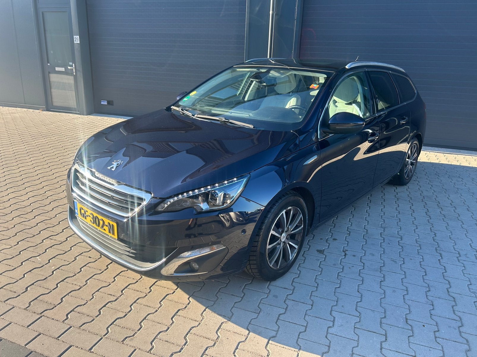 Peugeot 308 2.0 E-hdi 110KW SW AUT 2015 Blauw, 4 cilinders, Blauw, Origineel Nederlands, Diesel