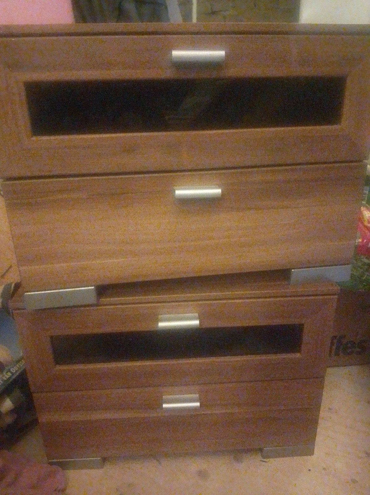 2 nachtkastjes, Ophalen, Nieuw, Minder dan 45 cm, Minder dan 55 cm