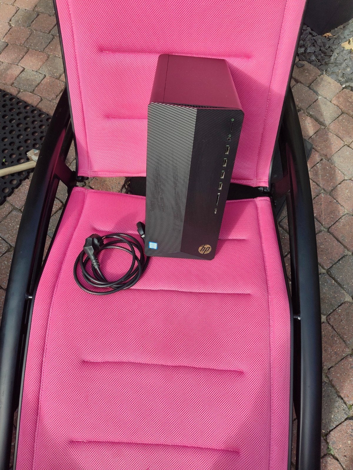 Hp Pavilion Gaming Pc TG01-0375ND i7-9700F 2060, Computers en Software, Ophalen, Zo goed als nieuw, Dell, Gaming