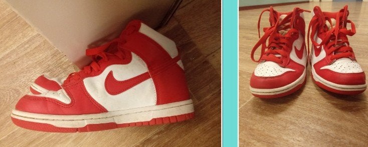 rode witte Nike Air Max schoenen maat 37,5 ze zijn nieuw, Overige kleuren, Nieuw, Ophalen of Verzenden, Sneakers of Gympen
