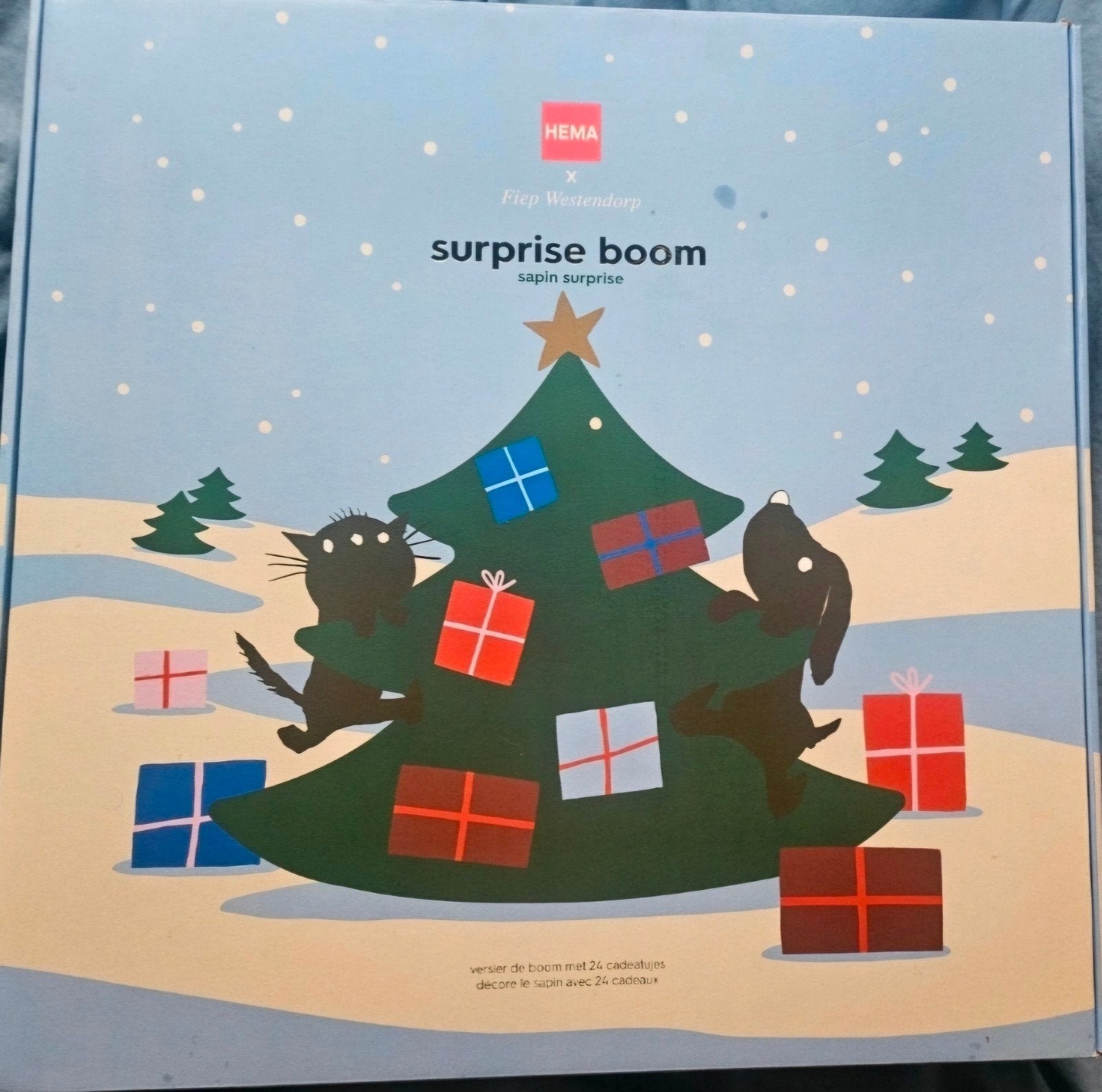 Takkie en siepie aftelkalender, Diversen, Kerst, Ophalen of Verzenden, Nieuw