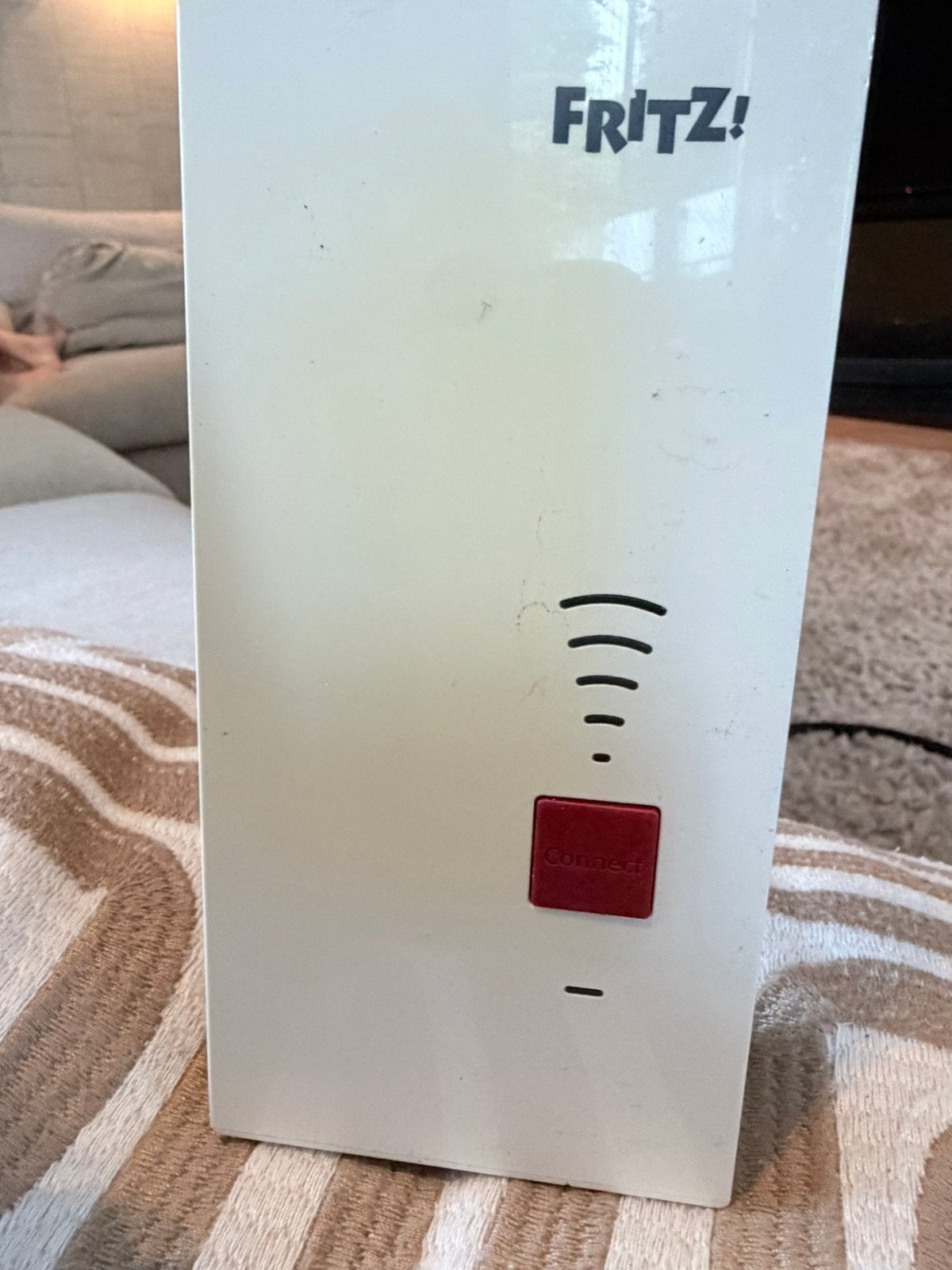 FRITZ!Repeater 2400 – WiFi Mesh versterker – Werkt perfect, Ophalen of Verzenden, Zo goed als nieuw