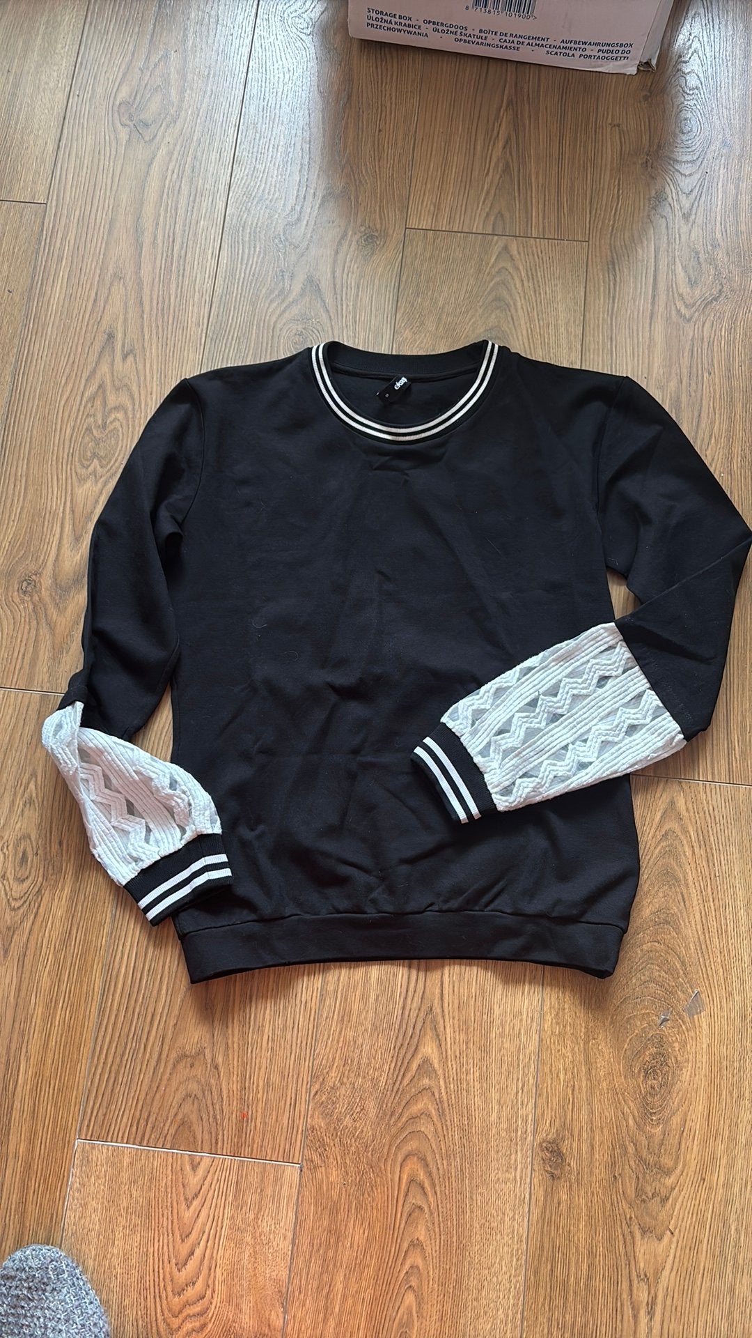 Sweater eksept, Ophalen of Verzenden, Zo goed als nieuw, Maat 36 (S), Zwart