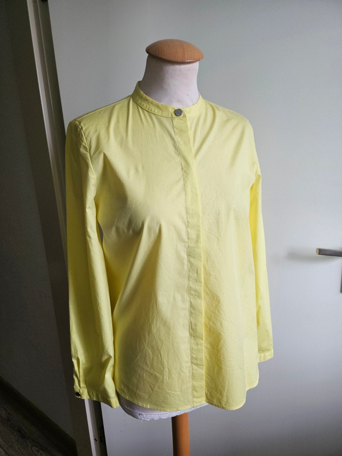 Hugo Boss Blouse, Geel, Ophalen of Verzenden, Zo goed als nieuw, Maat 34 (XS) of kleiner