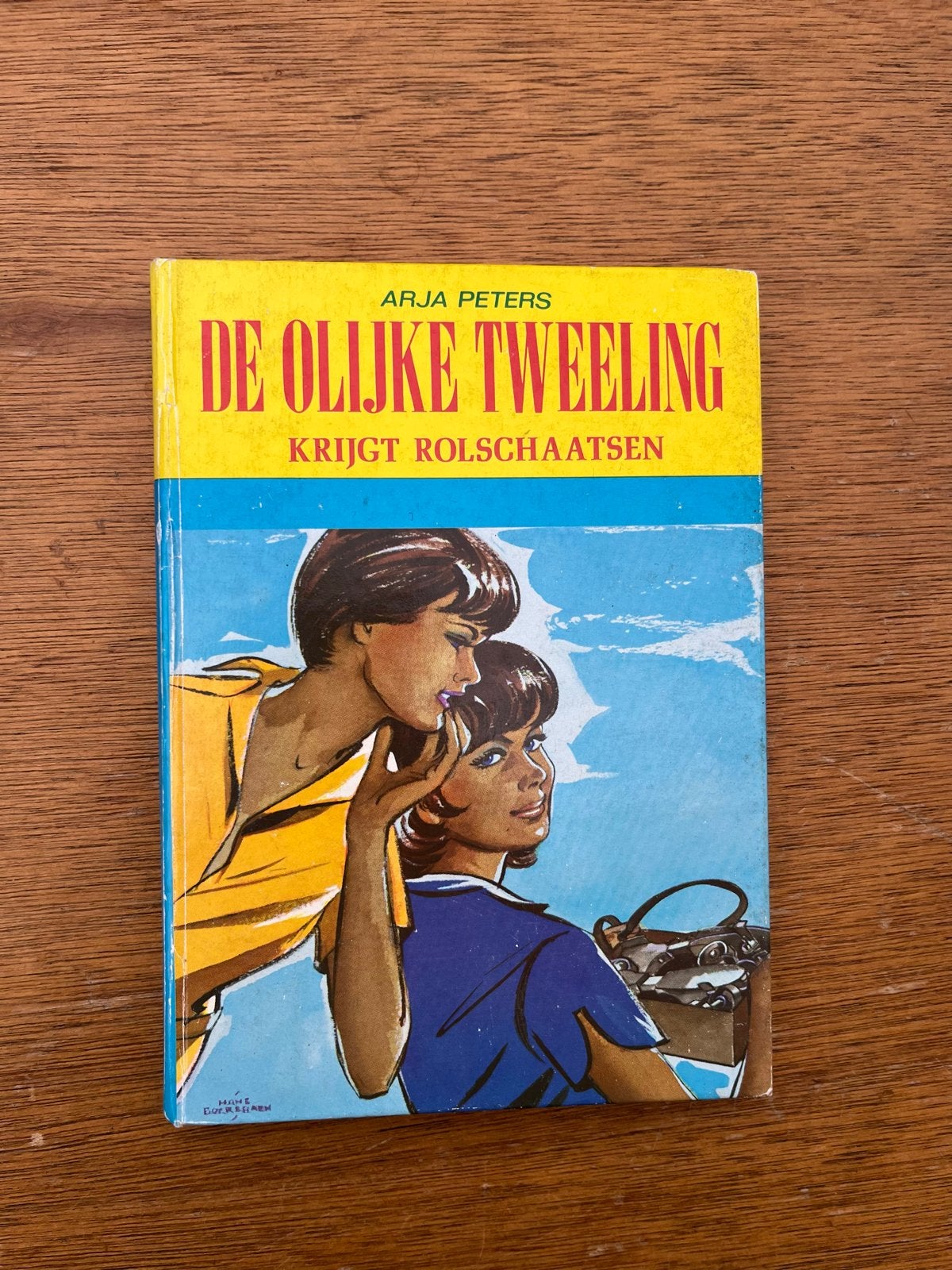 De Olijke Tweeling Krijgt Rolschaatsen - Arja Peters, Boeken, Ophalen of Verzenden, Gelezen, Fictie