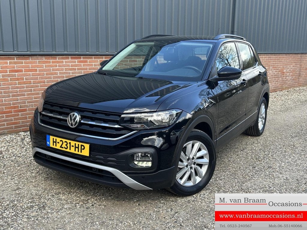 Volkswagen T-Cross 1.0 TSI Ecc/Navigatie/Pdc/Acc/Lane-Assist, Auto's, Volkswagen, Voorwielaandrijving, T-Cross, Euro 6, 95 pk