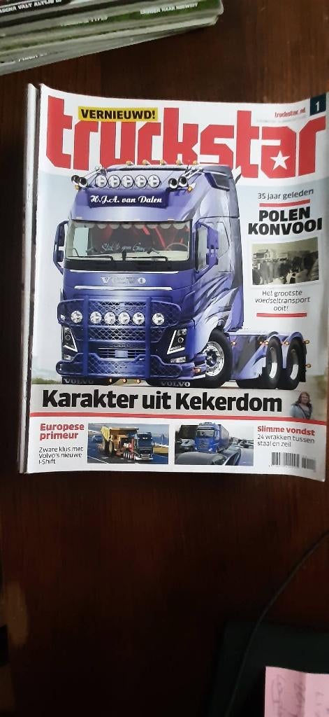 Truckstar magazine jaargang 2017 compleet nieuwstaat trucks, Ophalen of Verzenden, Zo goed als nieuw, Truckstar, Vrachtwagen