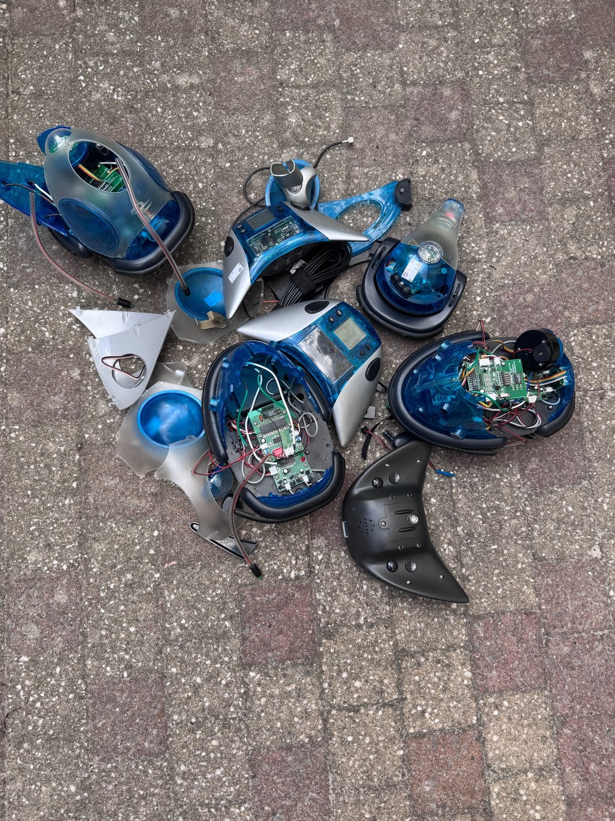 Real Robots Collectie: Robots, Afstandsbedieningen, CD-ROMs,, Ophalen, Zo goed als nieuw