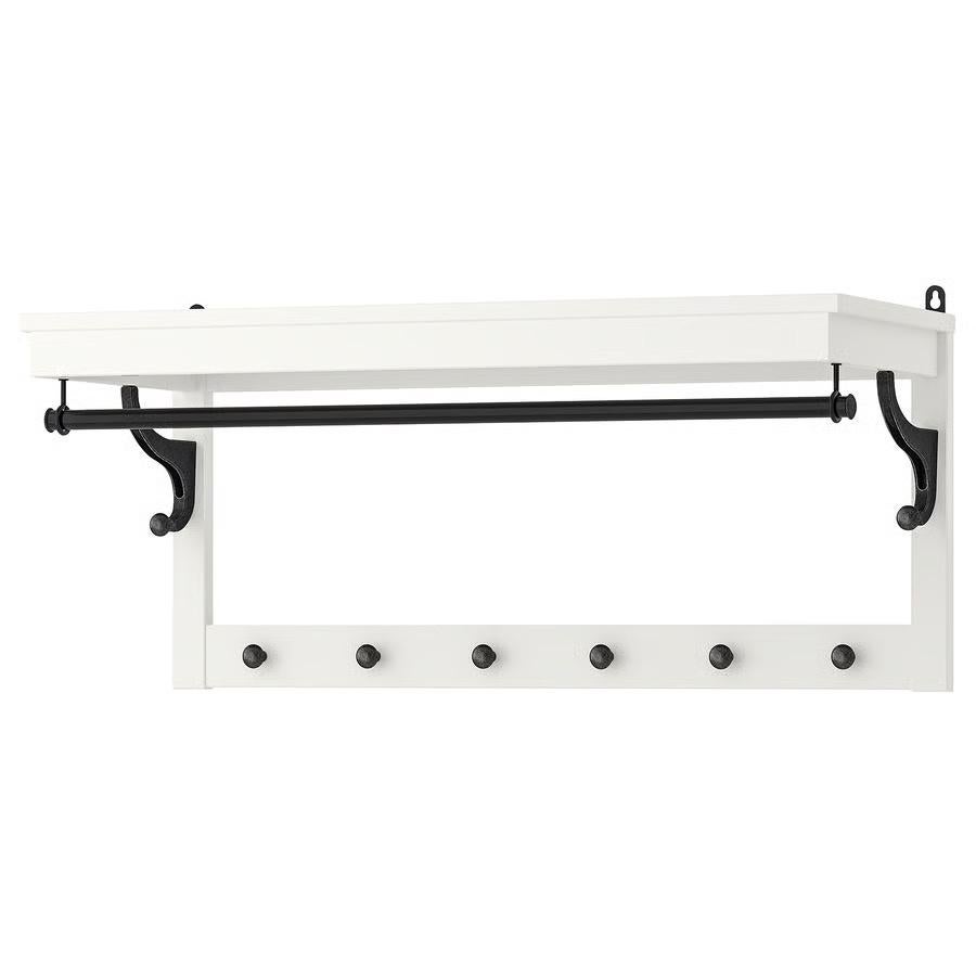 White clothes rack IKEA HEMNES, Huis en Inrichting, Zo goed als nieuw, Minder dan 100 cm, Hout, Ophalen