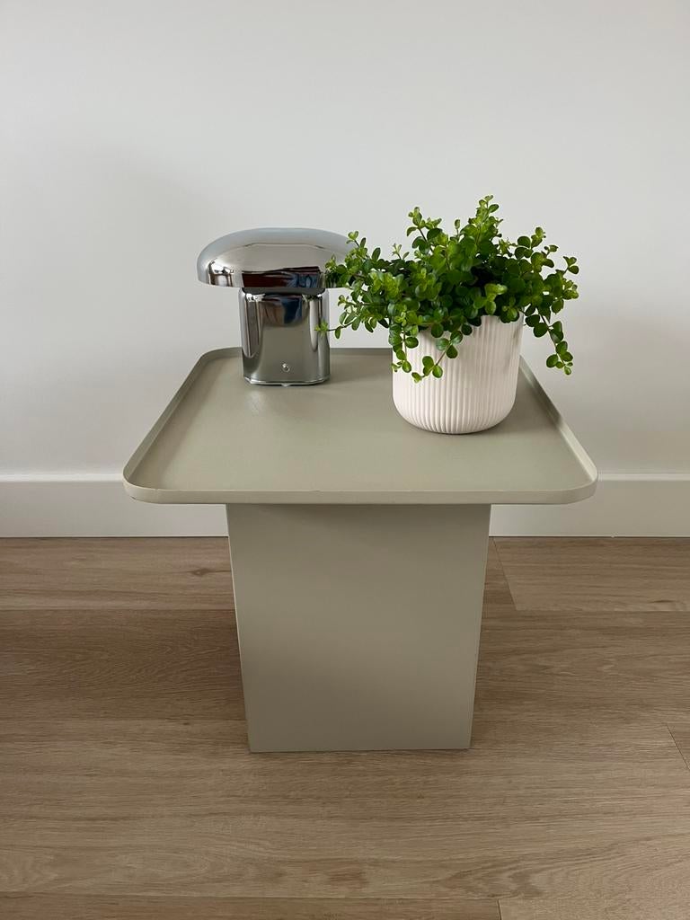 Bijzettafel tafeltje japandi bolia maison bobby side table, Huis en Inrichting, Tafels | Sidetables, Ophalen, 50 tot 100 cm, Rond