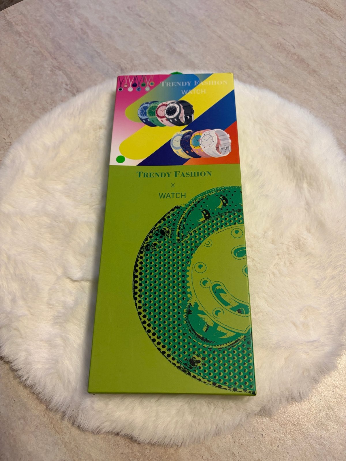 Trendy Fashion Horloge Groen - Polshorloge met hanger, Ophalen of Verzenden, Polshorloge, Overige merken