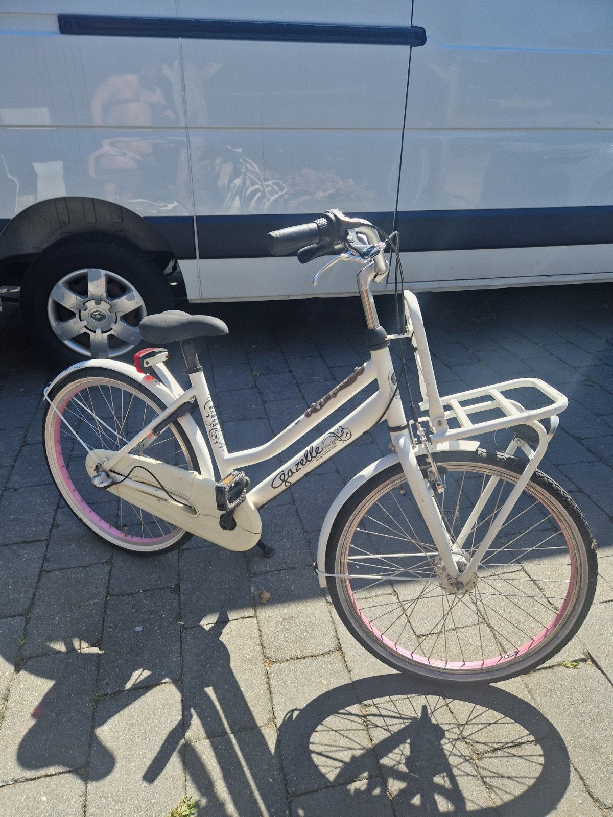 Gazelle Miss Grace meisjesfiets opknapper, Ophalen, Terugtraprem, Gebruikt, Versnellingen