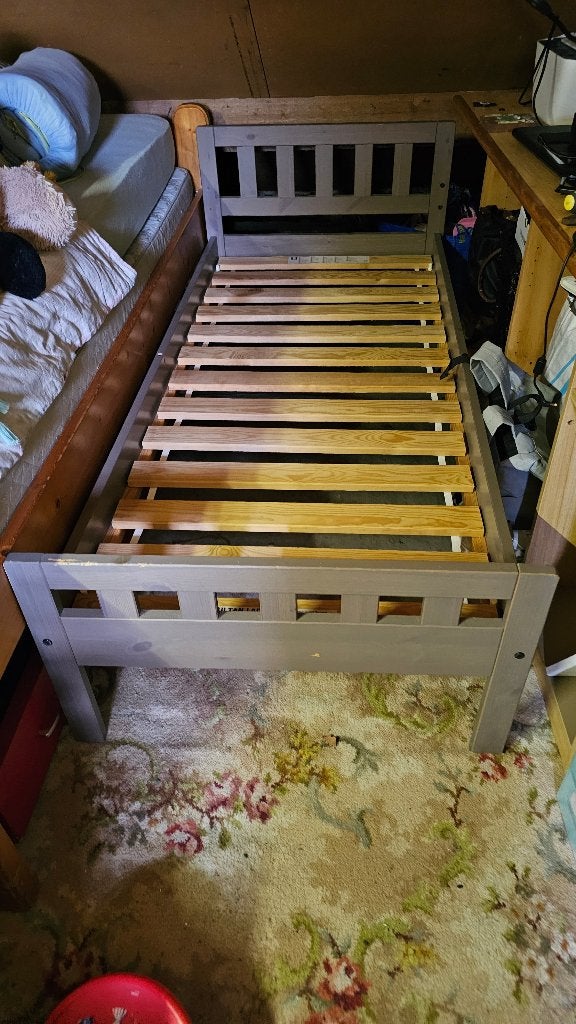 Peuter bed, Ophalen, Hoogslaper of Stapelbed, 70 tot 85 cm, Zo goed als nieuw