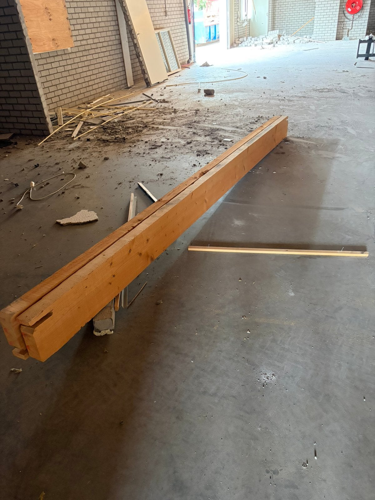 Gordingen 4.20x 25x7.5, Ophalen, Zo goed als nieuw, 250 cm of meer, Balken