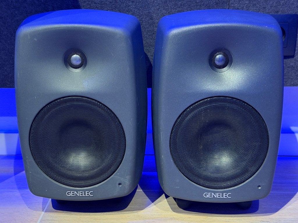 Genelec 8040 studio monitors (set), Ophalen of Verzenden, Gebruikt, Audio