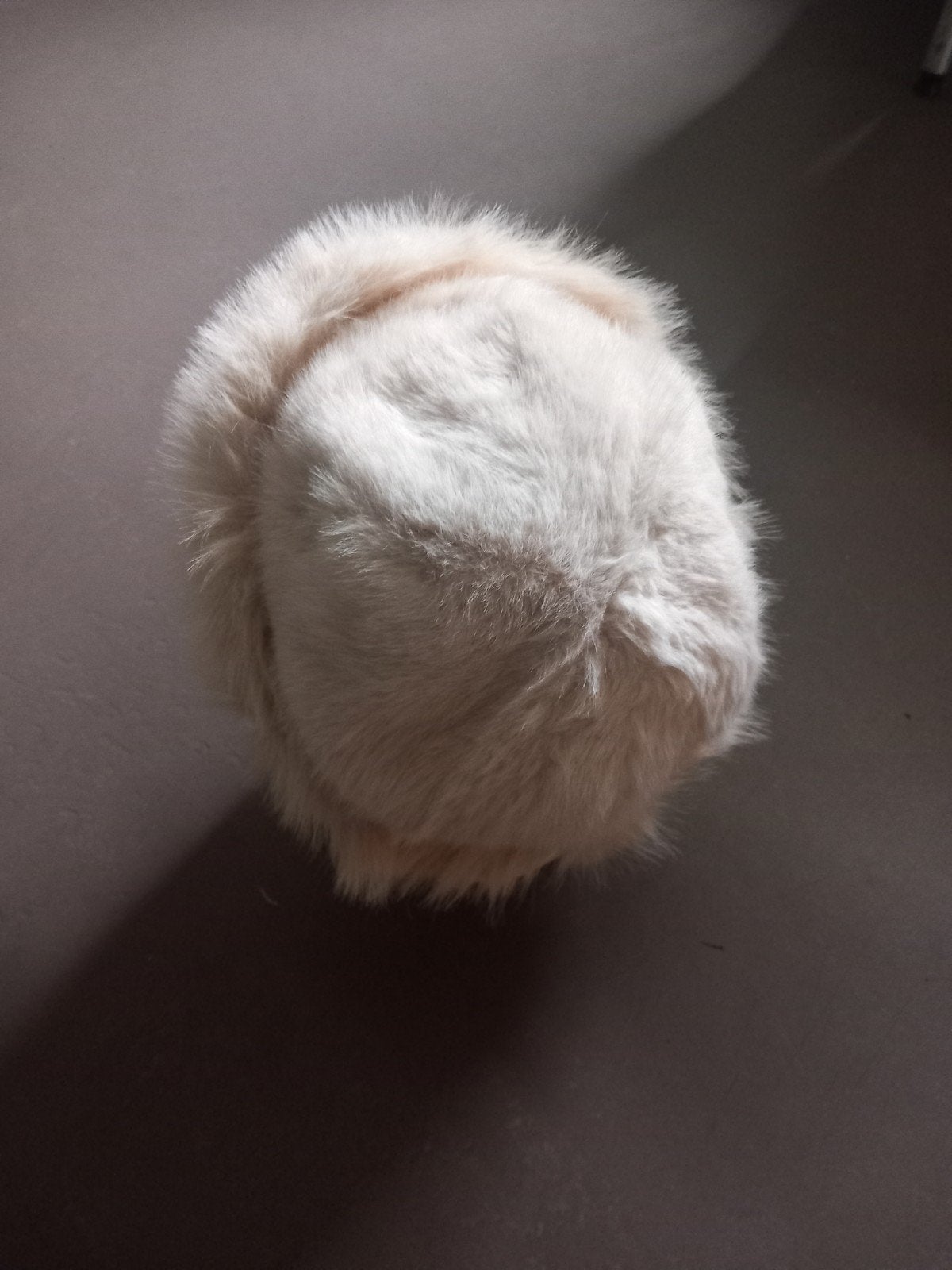 Witte bontmuts - stijlvol en warm, Hoed, Nieuw, Onbekend, One size fits all
