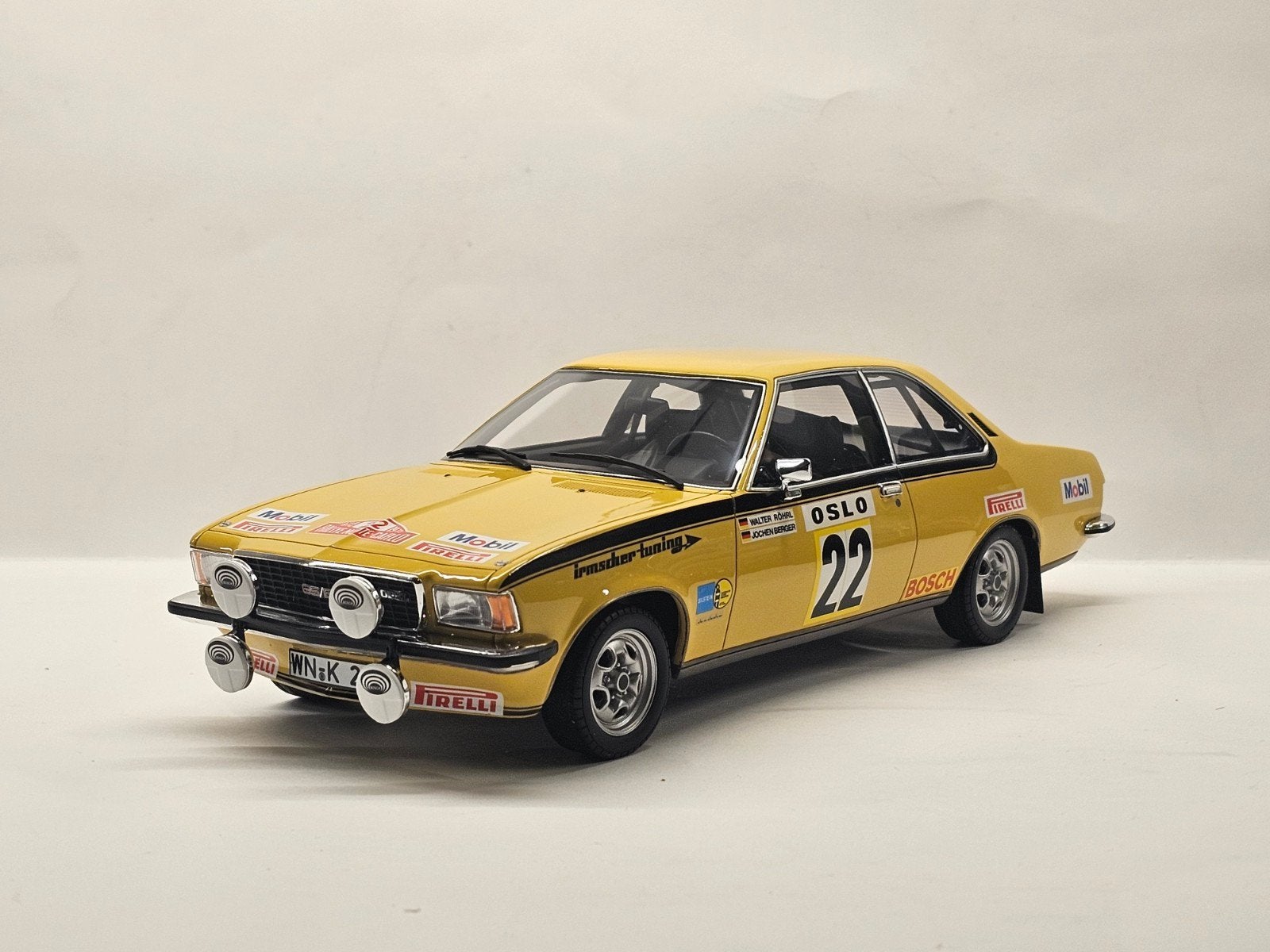 Ottomobile Opel Commodore GS/E Rallye 1:18, Hobby en Vrije tijd, Modelauto's | 1:18, OttOMobile, Auto, Nieuw, Ophalen of Verzenden