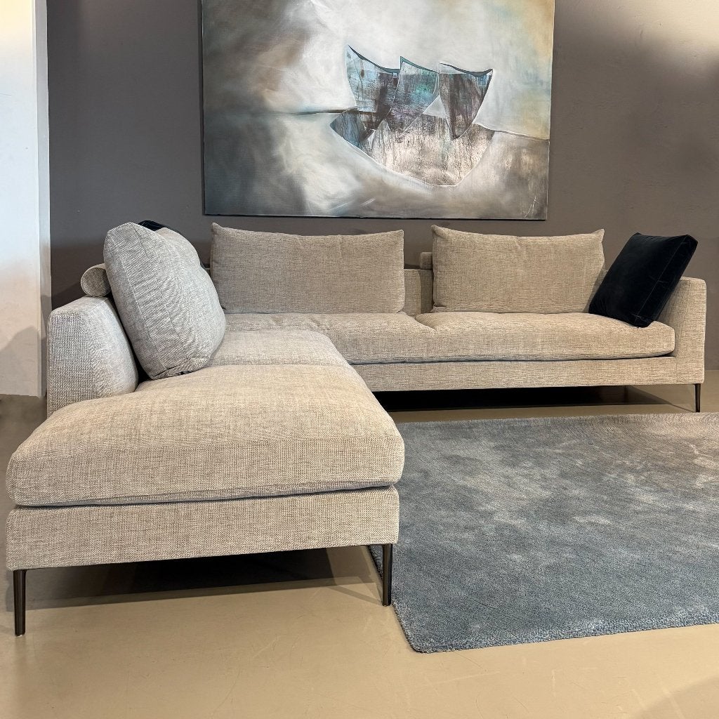 Montis Daley Soft Hoekbank (nieuwprijs= €13.147,-), Huis en Inrichting, Banken | Bankstellen, Ophalen, Doetinchem, 250 tot 300 cm