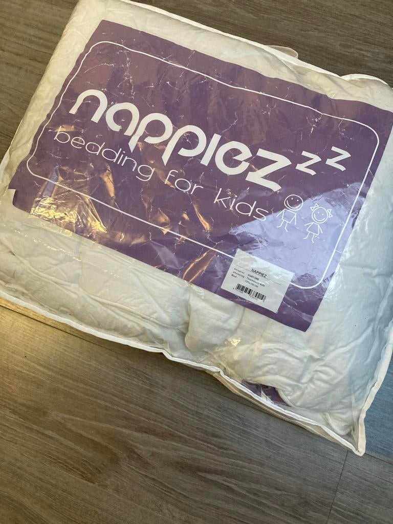 Nappiez vierseizoenen deken peuterbed 120x150  Petite Amelie, Kinderen en Baby's, Dekens, Slaapzakjes en Inbakerproducten, Ophalen of Verzenden