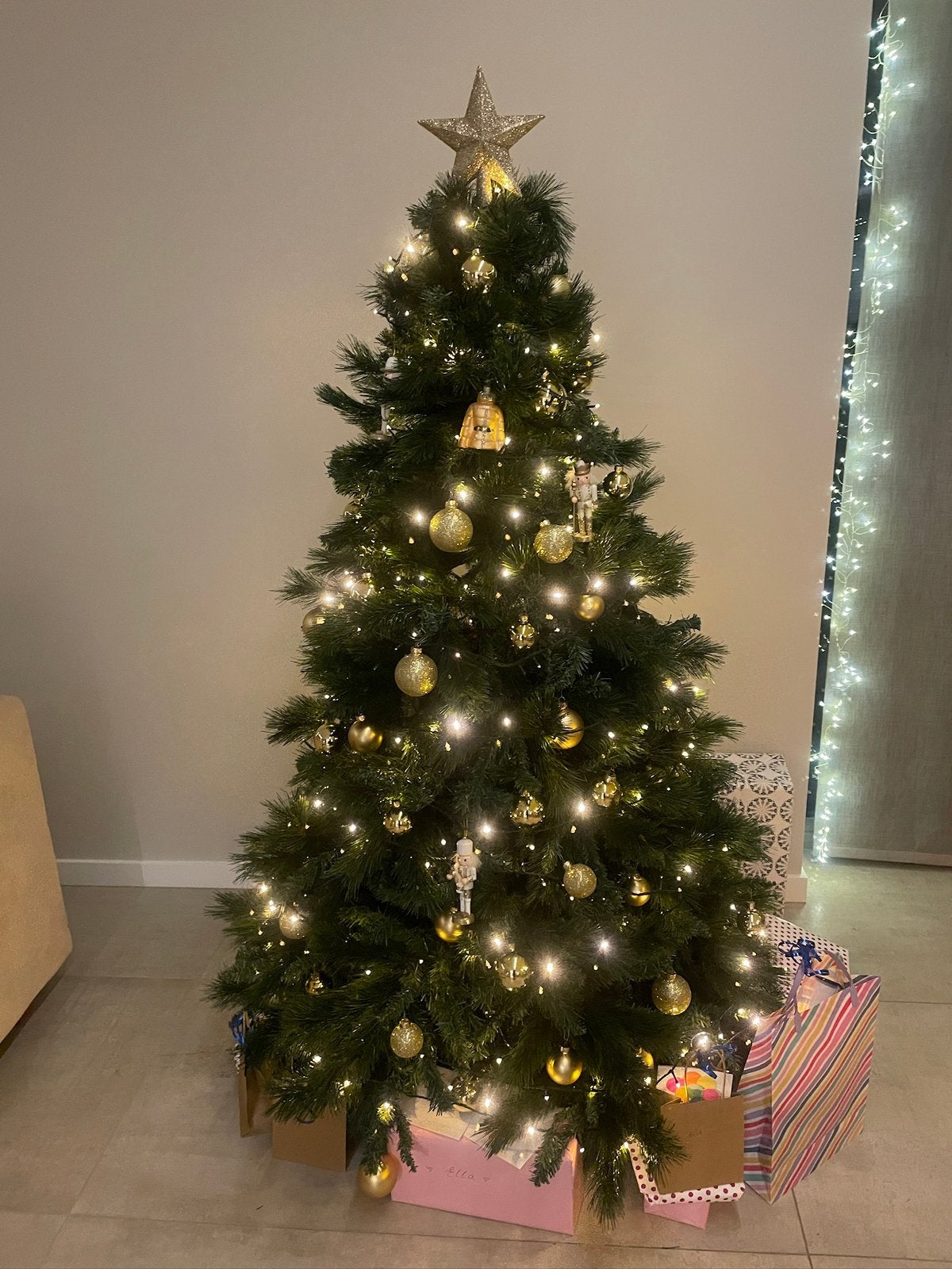 Mooie volle kerstboom, 180 cm, Diversen, Ophalen of Verzenden, Gebruikt