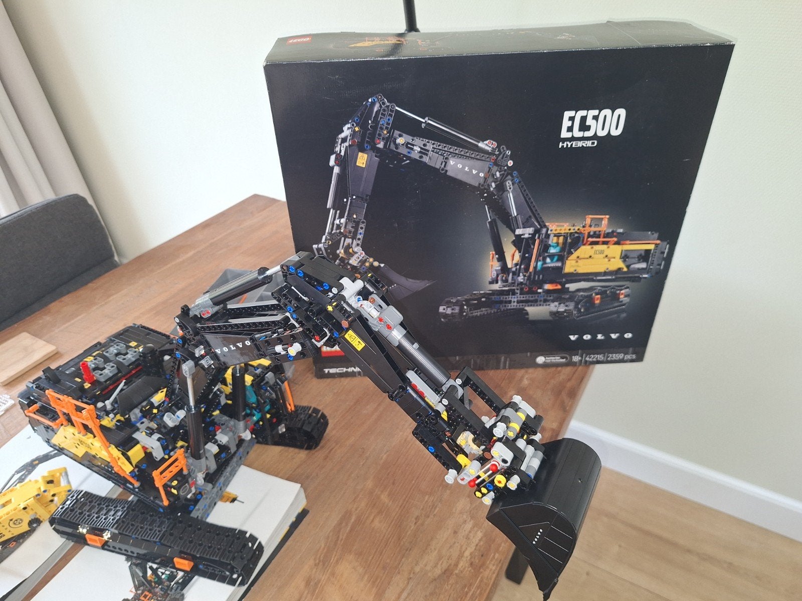 LEGO Technic Volvo EC500 Graafmachine (42215), Ophalen, Zo goed als nieuw, Overige merken