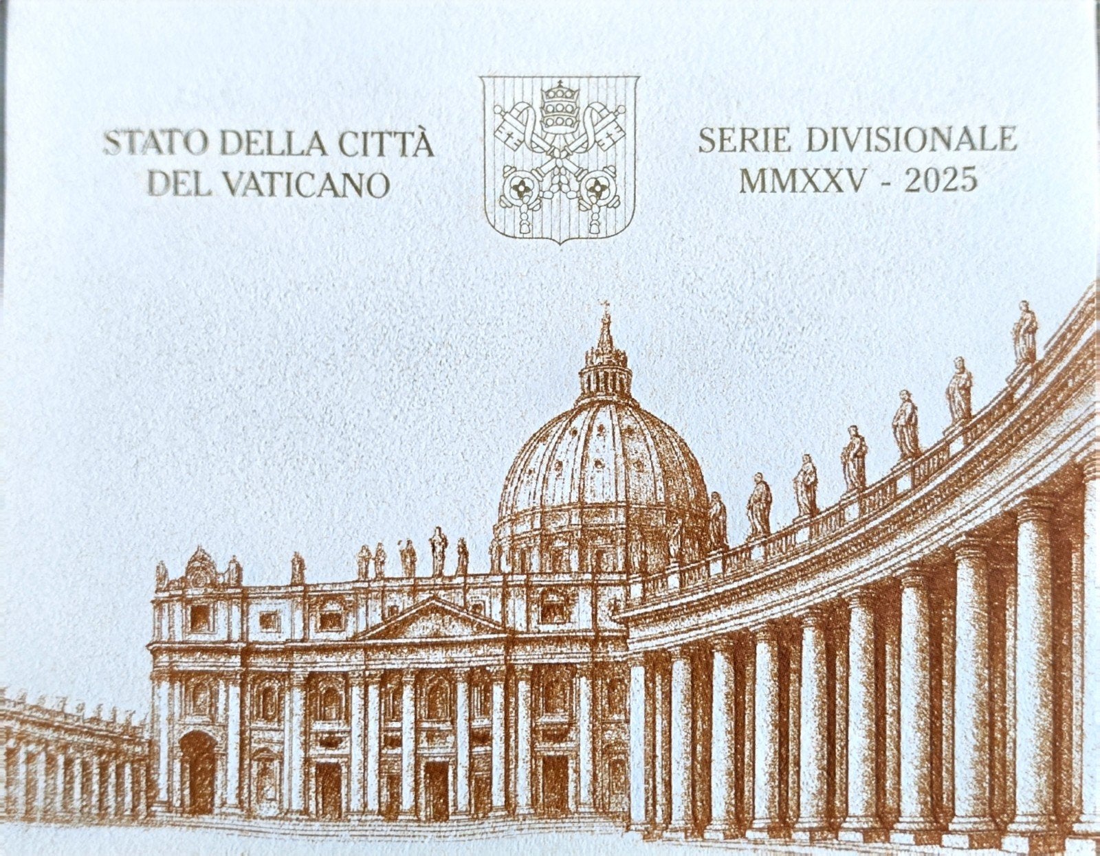 BU set Vaticaanstad 2025 - Paus Franciscus, Ophalen of Verzenden, Vaticaanstad, Overige waardes, Setje