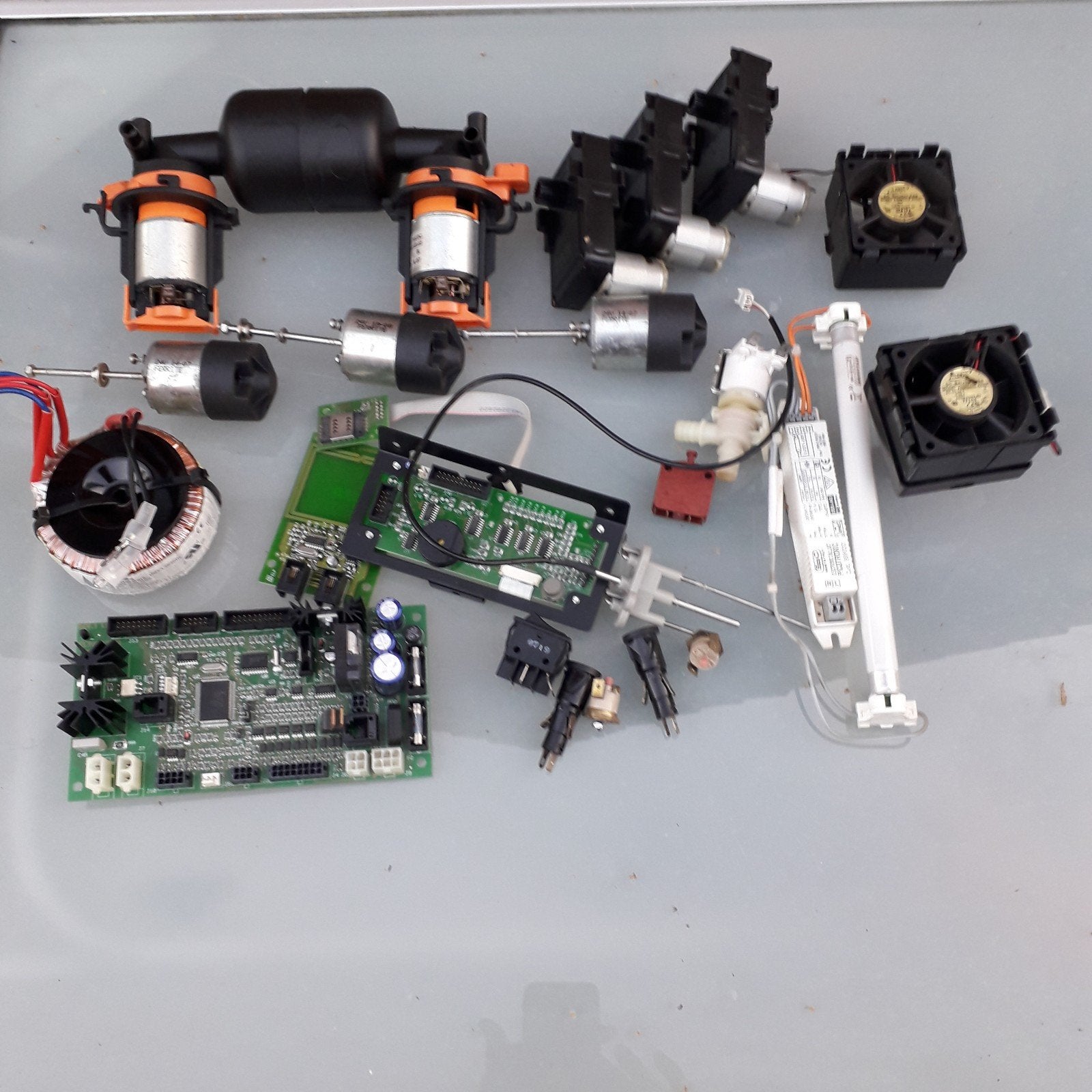 Elektronica Onderdelen: Trafo, Motoren, Ventilator Diversen, Hobby en Vrije tijd, Ophalen, Gebruikt