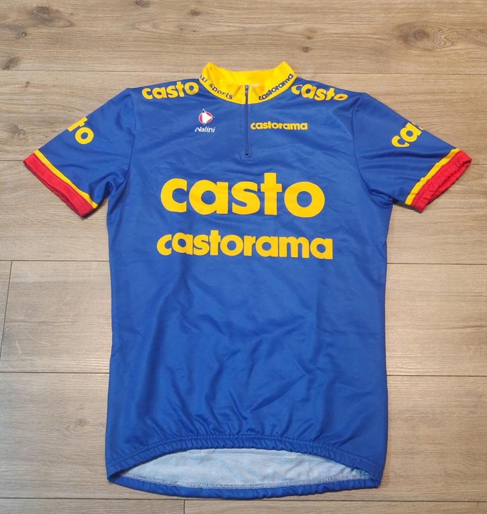 Wielershirt team Casto 1995, Ophalen of Verzenden