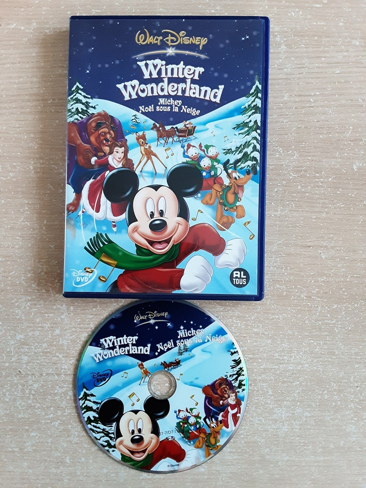 Walt Disney Winter Wonderland, Alle leeftijden, Ophalen of Verzenden, Amerikaans, Tekenfilm