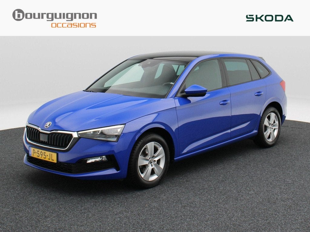 Skoda Scala 1.0 TSi 110 Pk Sport Business | Parkeersensoren, Scala, Gebruikt, Blauw, 610 kg