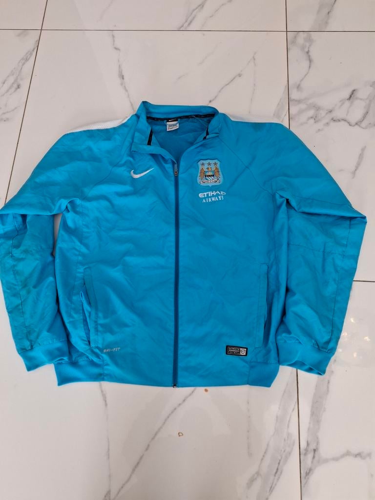 Vintage jack Manchester City maat XXL Nike, Ophalen of Verzenden